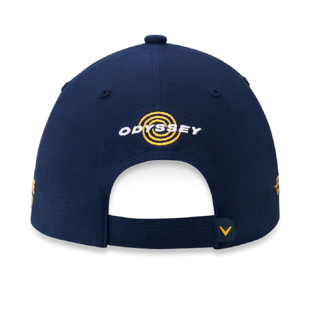 Callaway Elyte Tour Authentic Performance Pro Golf Cap 2025 - Navy / Yellow