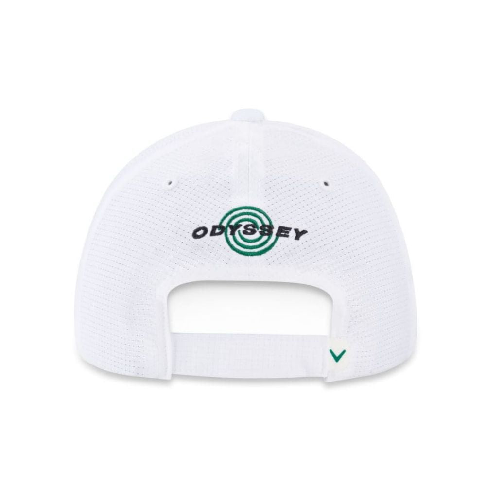 Callaway Elyte Tour Authentic Performance Pro Golf Cap 2025 - White / Green