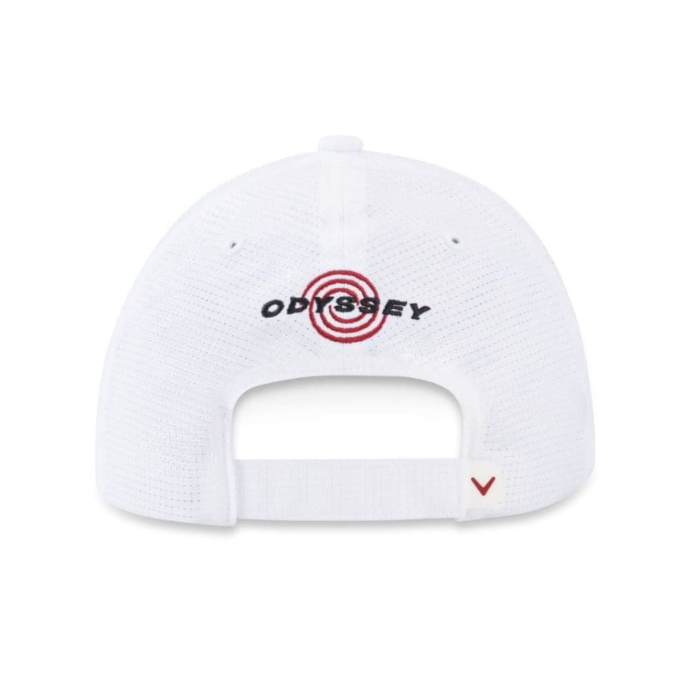 Callaway Elyte Tour Authentic Performance Pro Golf Cap 2025 - White / Red