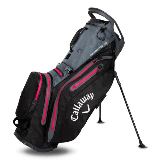 Callaway Fairway 14 HD Hybrid Stand Bag - Black / Charcoal / Pink