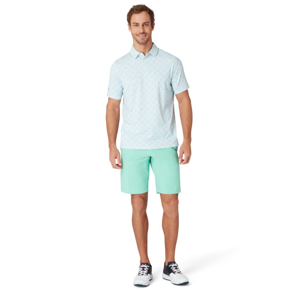 Callaway Foulard Mens Golf Polo Shirt 2025 - Neptune Green