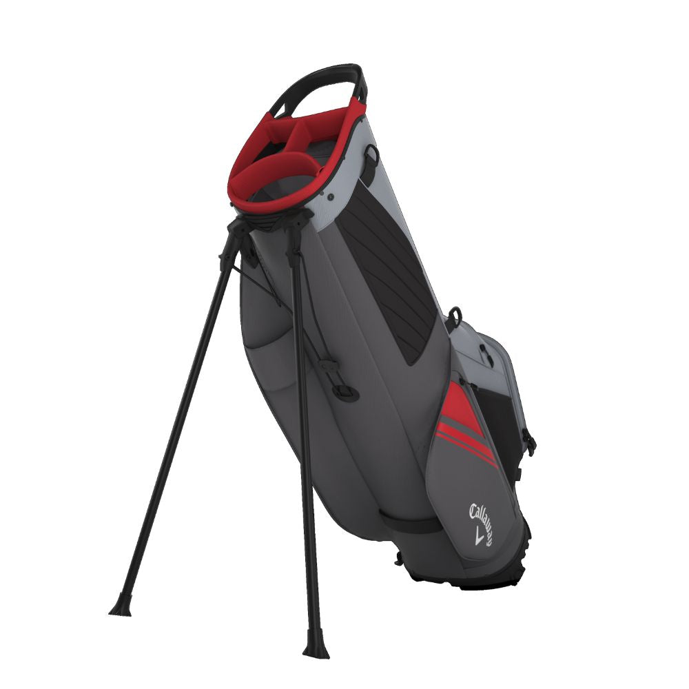 Callaway Golf Chase Stand Bag 2026 - Stl / Graphite / Red