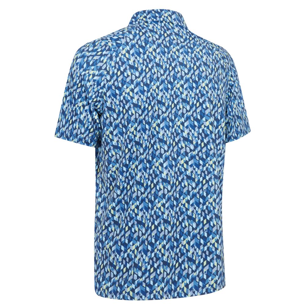 Callaway Kaleidoscope Chev Mens Golf Polo Shirt 2025 - Peacoat