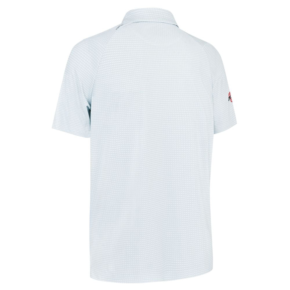 Callaway Odyssey Print Mens Golf Polo Shirt 2025 - Bright White
