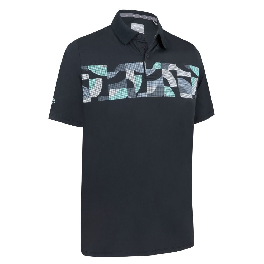 Callaway Optical 'C' Mens Golf Polo Shirt 2025 - Caviar Caviar 002 M