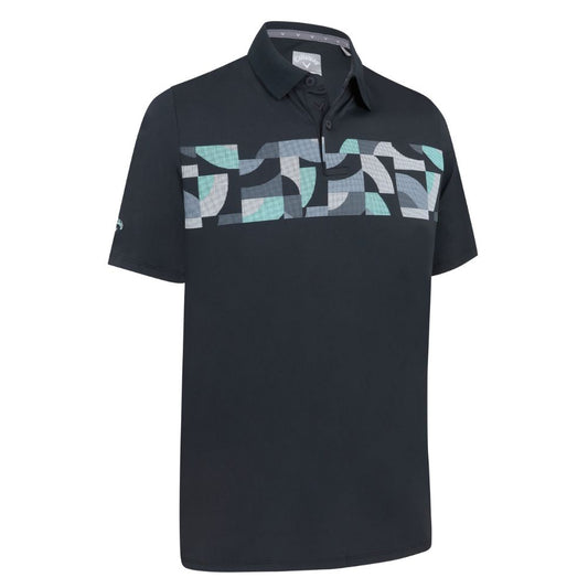 Callaway Optical 'C' Mens Golf Polo Shirt 2025 - Caviar Caviar 002 M