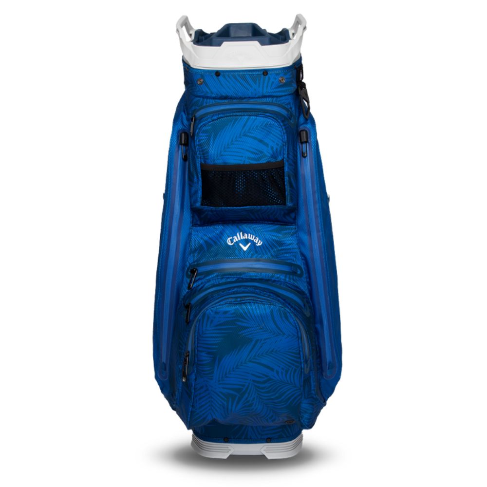Callaway Org 14 HD Cart Golf Bag 2025 - Blue Palms / Light Grey