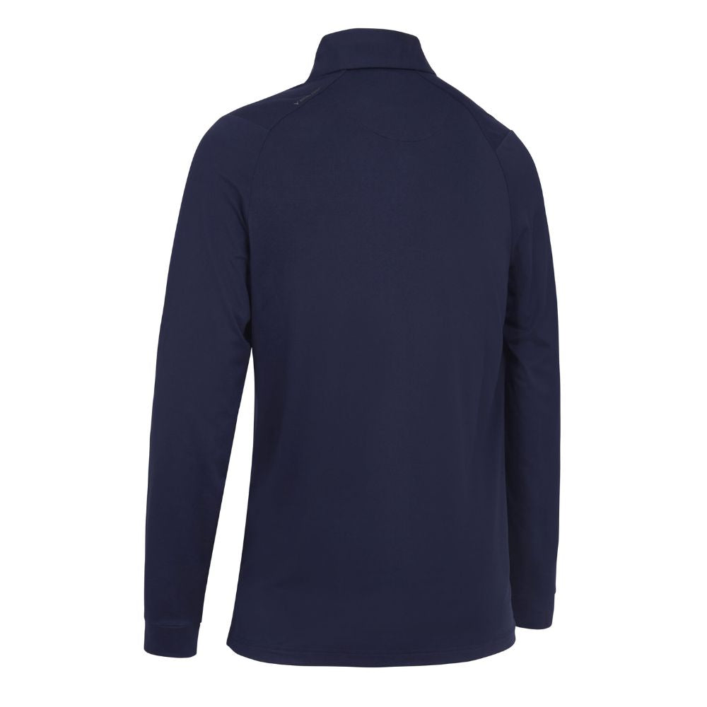 Callaway Performance Long Sleeve Mens Golf Polo Shirt 2025 CGKFC058 - Peacoat