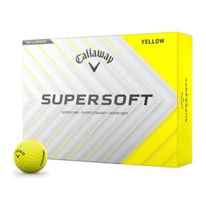 Callaway Supersoft Golf Balls 2025 - Yellow Yellow