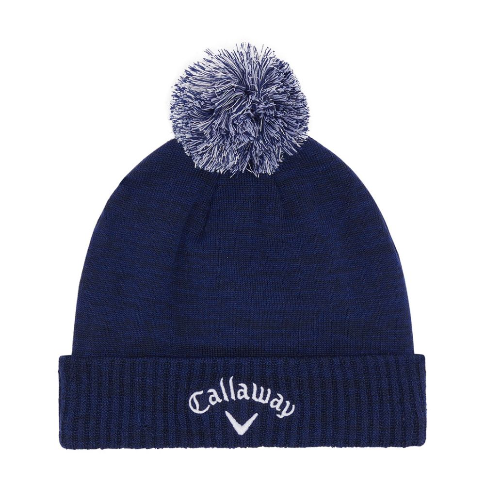 Callaway Tour Authentic Pom Beanie Hat - CGAFD0L7 - Navy Navy