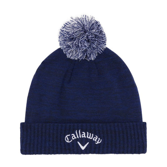 Callaway Tour Authentic Pom Beanie Hat - CGAFD0L7 - Navy Navy