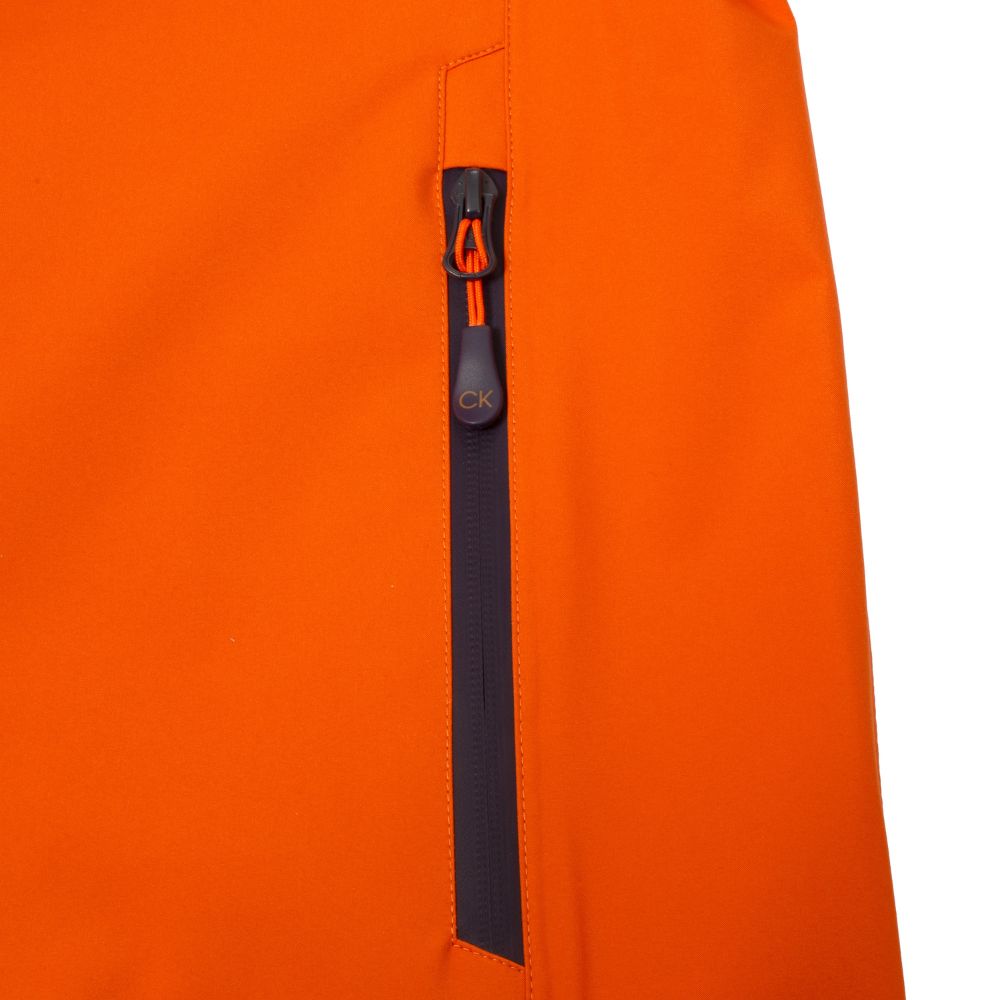 Calvin Klein Acres Short Sleeve Waterproof Golf Jacket 2026 - CKMS26166 - Mandarin