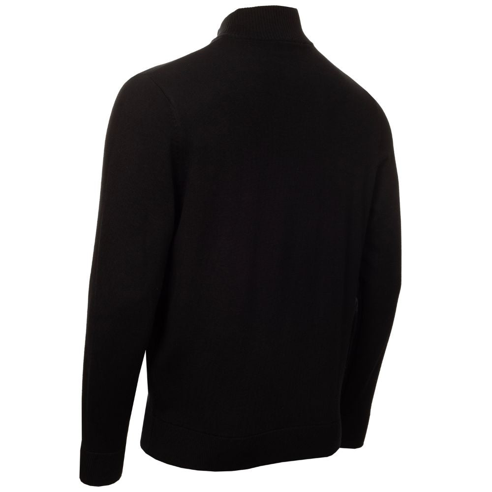 Calvin Klein Avenue 1/2 Zip Golf Top 2026 C10270 - Black