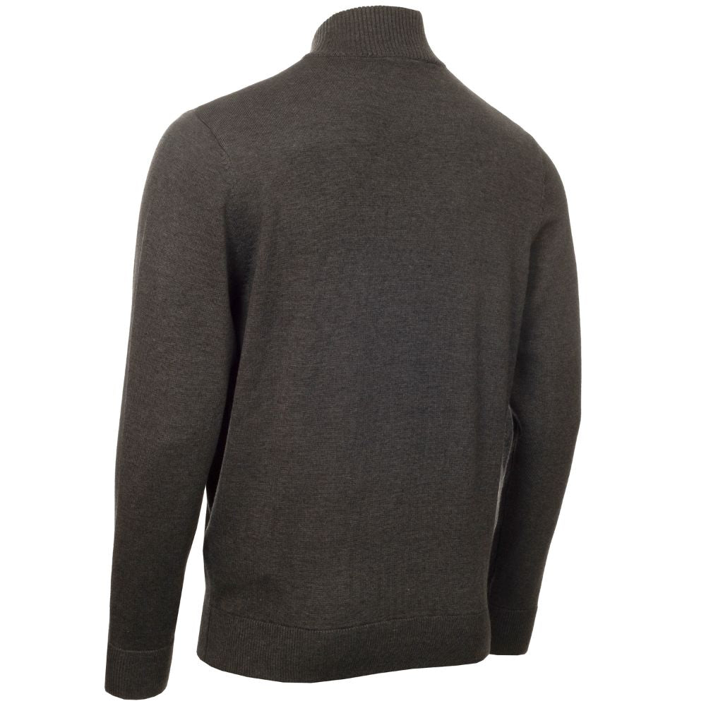 Calvin Klein Avenue 1/2 Zip Golf Top 2026 C10270 - Charcoal Marl