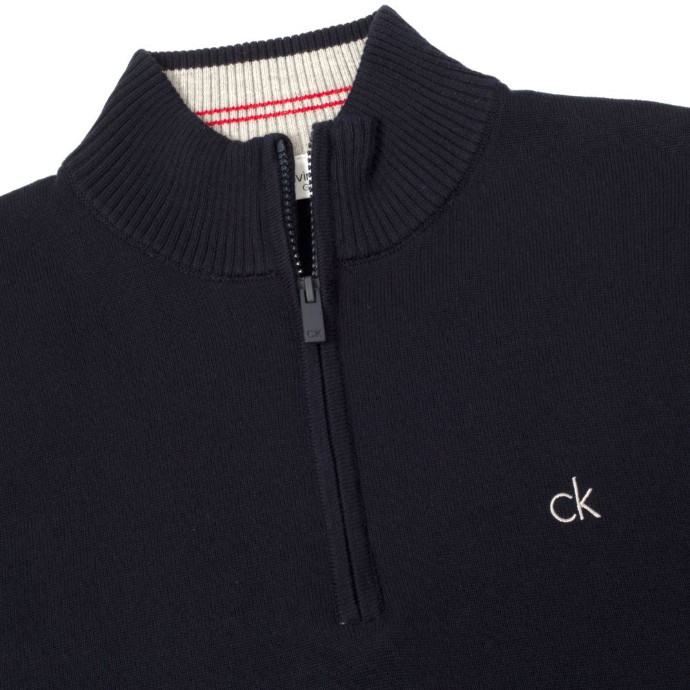 Calvin Klein Avenue 1/2 Zip Golf Top 2026 C10270 -Navy