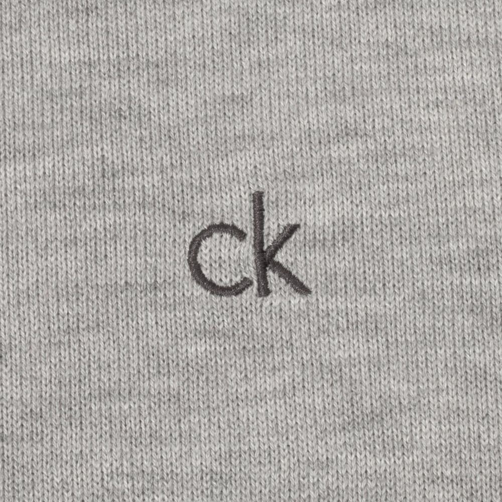 Calvin Klein Avenue 1/2 Zip Golf Top 2026 C10270 -Silver Marl