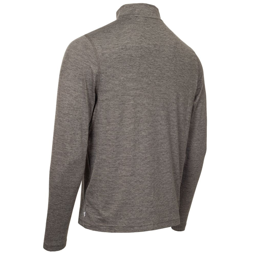 Calvin Klein Cruise 1/4 Zip Golf Top 2026 - C10269 - Charcoal Marl / White