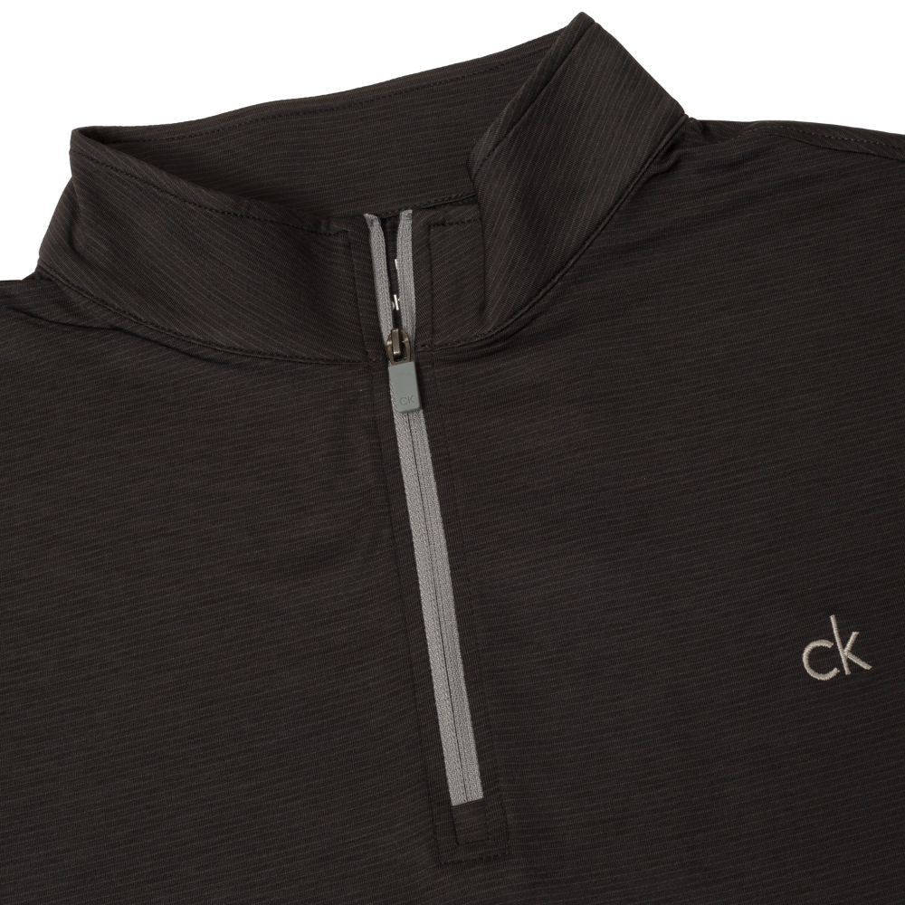 Calvin Klein Cruise 1/4 Zip Golf Top 2026 - C10269 - Midnight Black