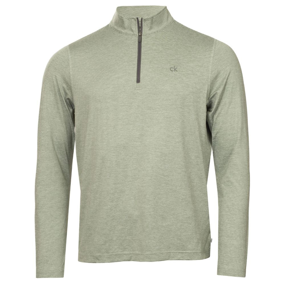 Calvin Klein Cruise 1/4 Zip Golf Top 2026 - C10269 - Sage Sage S