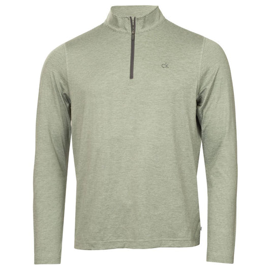 Calvin Klein Cruise 1/4 Zip Golf Top 2026 - C10269 - Sage Sage S