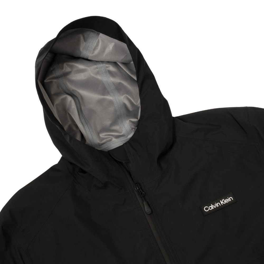 Calvin Klein Featherlight Waterproof Golf Jacket 2026 CKMA24928 - Black