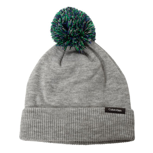 Calvin Klein Linden Golf Bobble Hat 2025 - Silver Marl Silver Marl