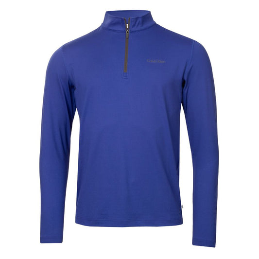 Calvin Klein Newport 1/2 Zip Pullover Golf Top 2025 - French Blue French Blue M