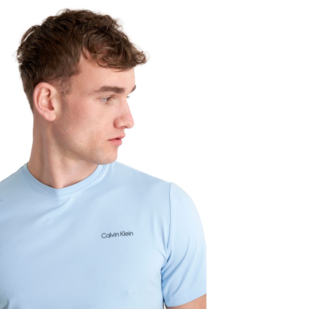 Calvin Klein Newport Golf T Shirt 2025 - Blue