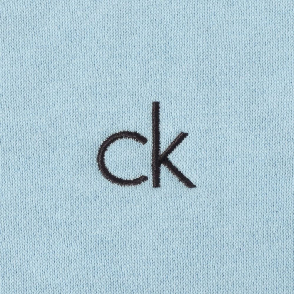Calvin Klein Planet Sweatshirt Golf Top 2026 C10275 - Air Blue