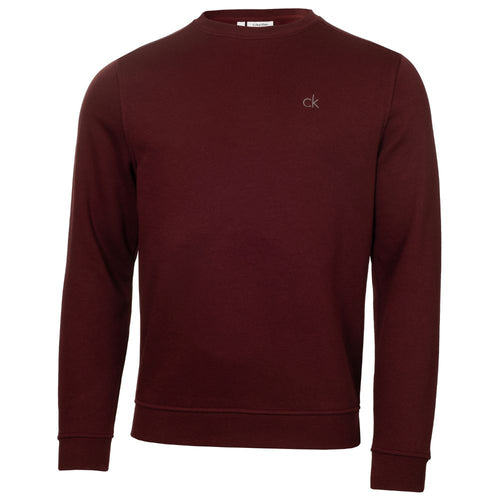 Calvin Klein Planet Sweatshirt Golf Top 2026 C10275 - Burgundy Burgundy M