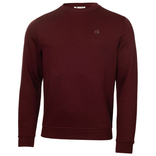 Calvin Klein Planet Sweatshirt Golf Top 2026 C10275 - Burgundy Burgundy M