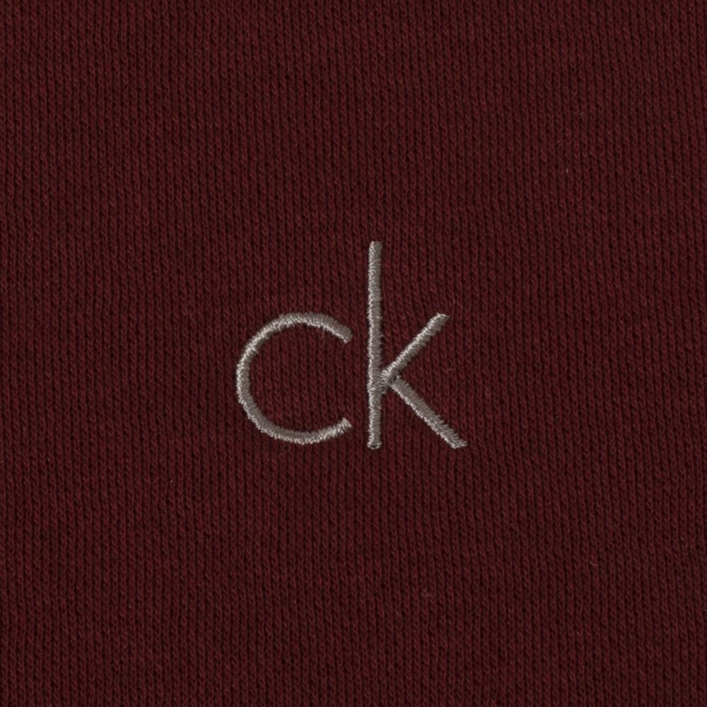 Calvin Klein Planet Sweatshirt Golf Top 2026 C10275 - Burgundy