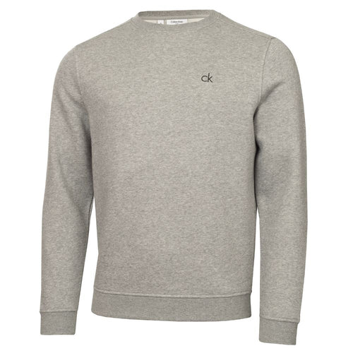 Calvin Klein Planet Sweatshirt Golf Top 2026 C10275 - Grey Marl Grey Marl M