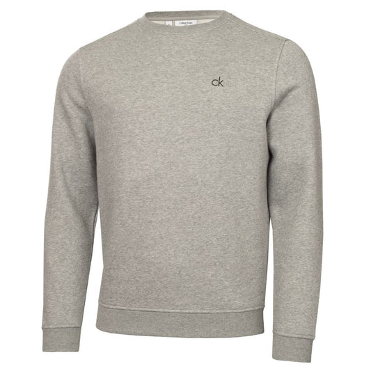 Calvin Klein Planet Sweatshirt Golf Top 2026 C10275 - Grey Marl Grey Marl M