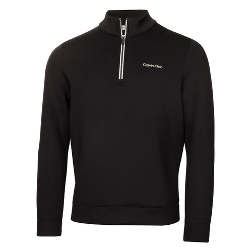Calvin Klein Scuba 1/4 Zip 2026 - Black Black M