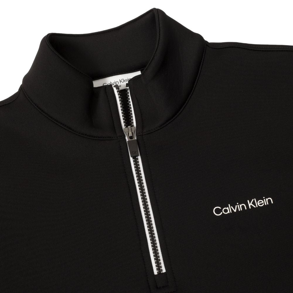 Calvin Klein Scuba 1/4 Zip 2026 - Black