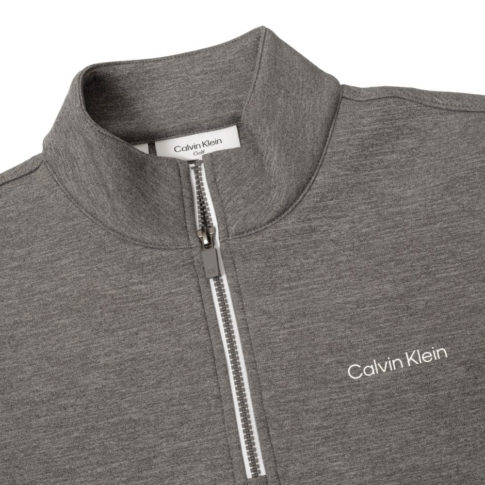 Calvin Klein Scuba 1/4 Zip 2026 - Silver Marl