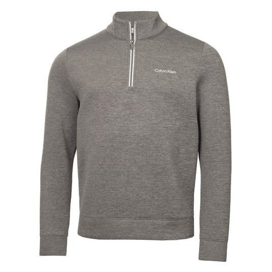 Calvin Klein Scuba 1/4 Zip 2026 - Silver Marl Silver Marl M