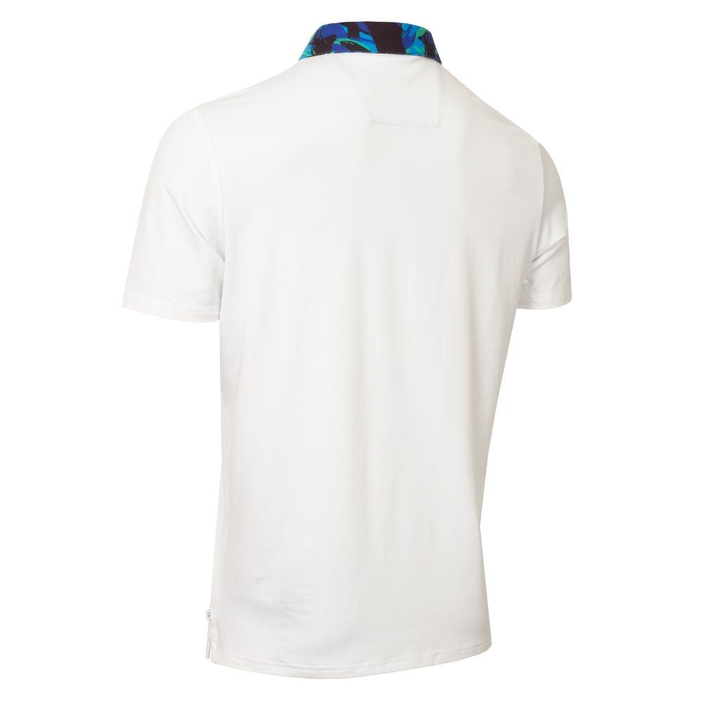 Calvin Klein Seabury Golf Polo Shirt 2025 - White