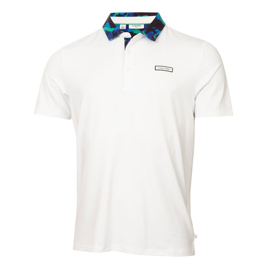 Calvin Klein Seabury Golf Polo Shirt 2025 - White White M