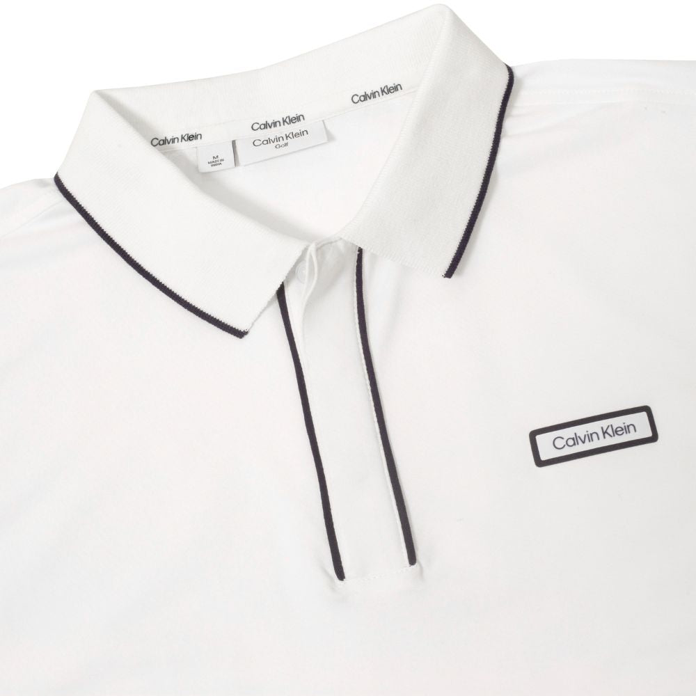 Calvin Klein Seafield Golf Polo 2026 - CKMS26153 - White