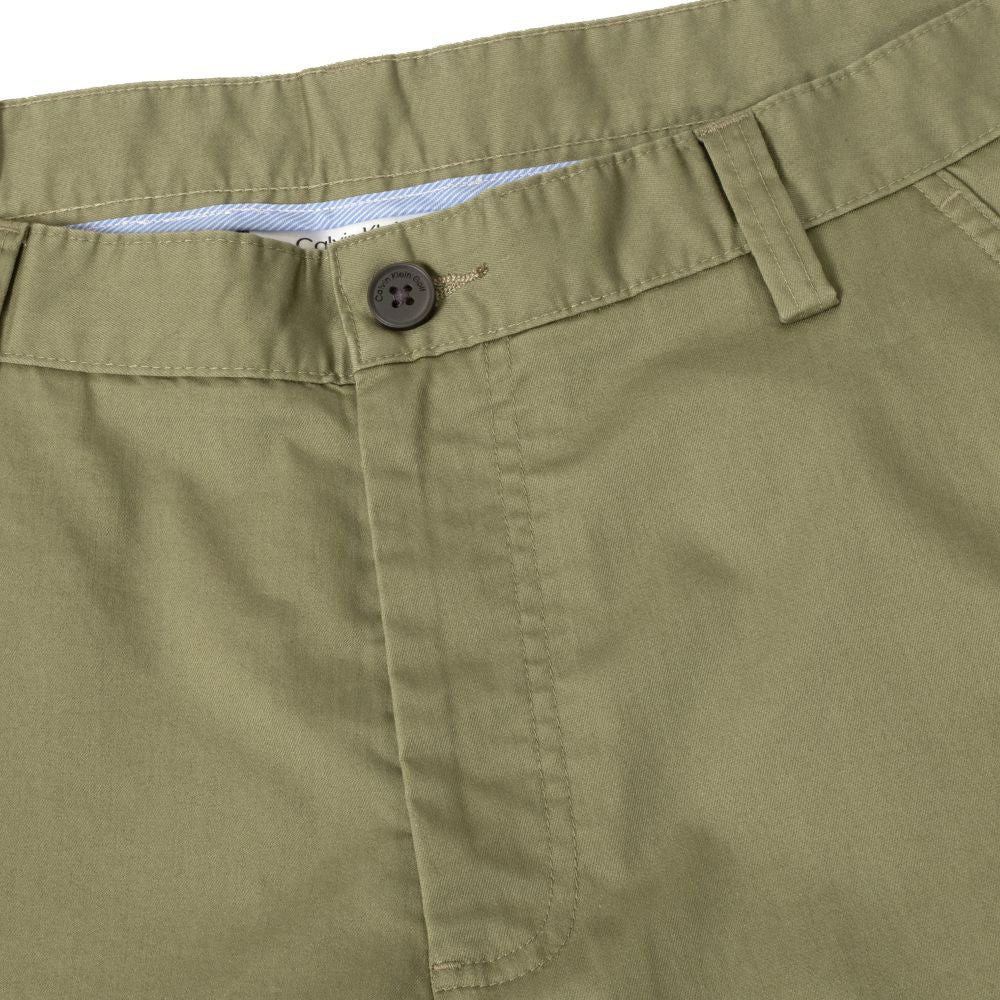 Calvin Klein Vacation Chino Golf Shorts 2026 - C10273 - Pale Olive