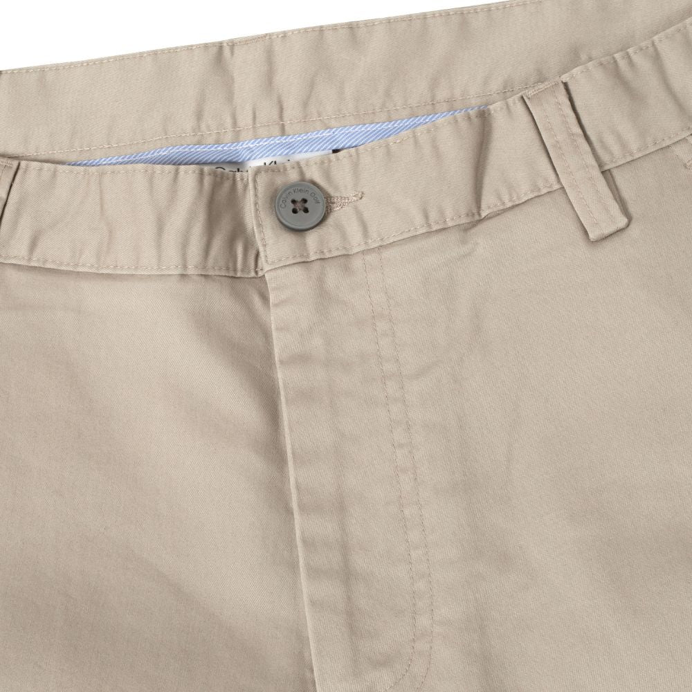 Calvin Klein Vacation Chino Golf Shorts 2026 - C10273 - Stone