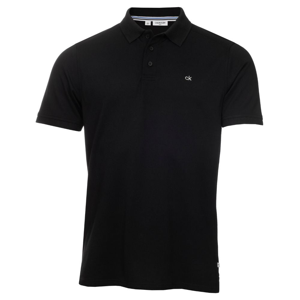 Calvin Klein Campus Mens Golf Polo Shirt C9429 Black S 