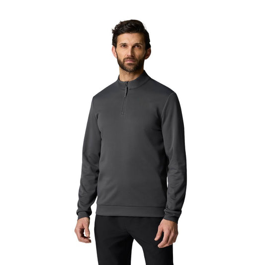 Castore Club Classic 1/4 Zip Long Sleeve Golf Top 2025 - GMC40686.B-118 Gunmetal / Mid Grey M