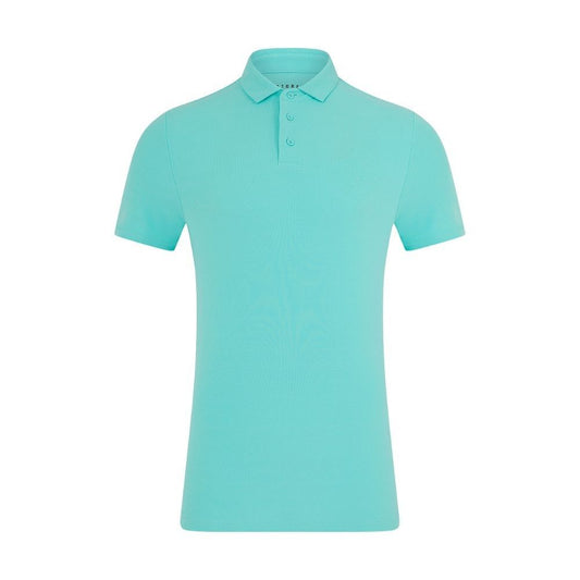 Castore Club Essential Golf Polo 2025 - GMC30689.B-041 Light Aqua / White M