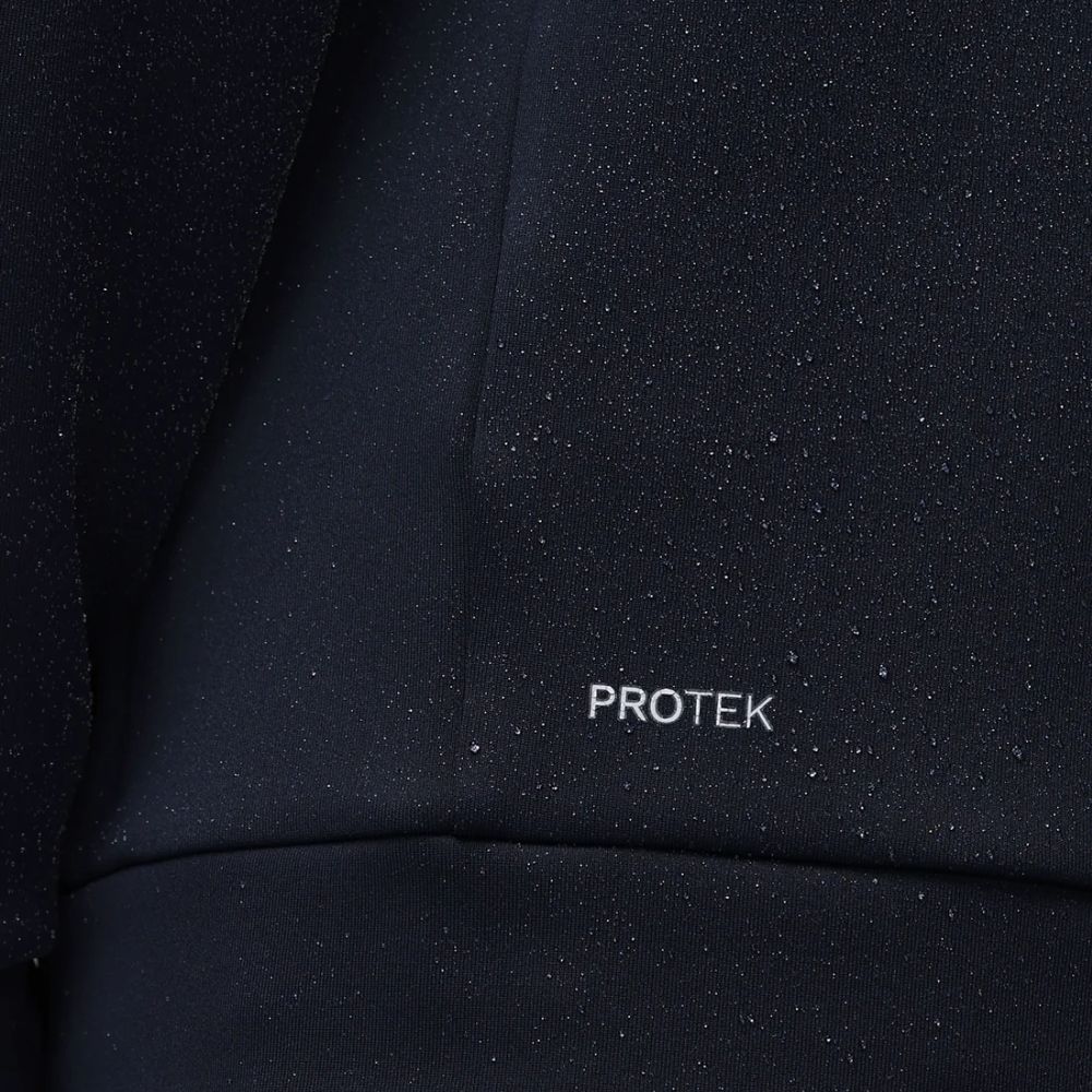 Castore Flex Long Sleeve Full Zip Golf Hoodie - Navy / Pewter