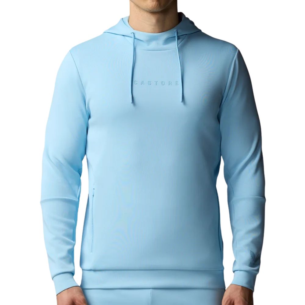 Castore Flex Long Sleeve Golf Hoodie - Airy Blue