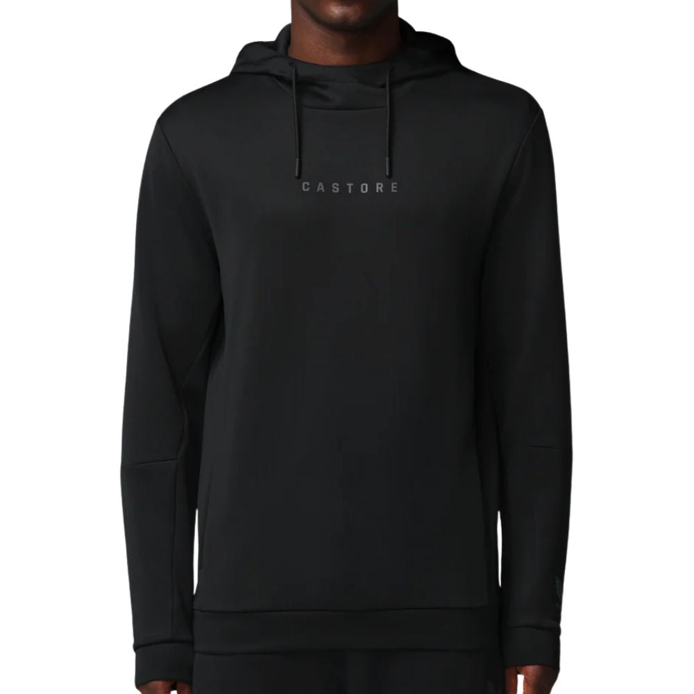 Castore Flex Long Sleeve Golf Hoodie - Black / Gunmetal
