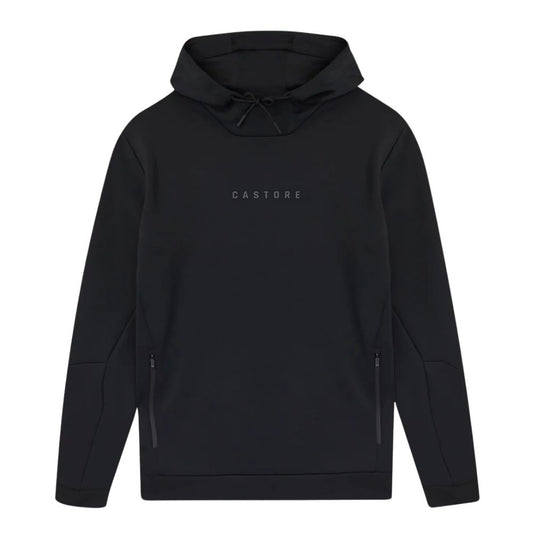 Castore Flex Long Sleeve Golf Hoodie - Black / Gunmetal Black / Gunmetal M